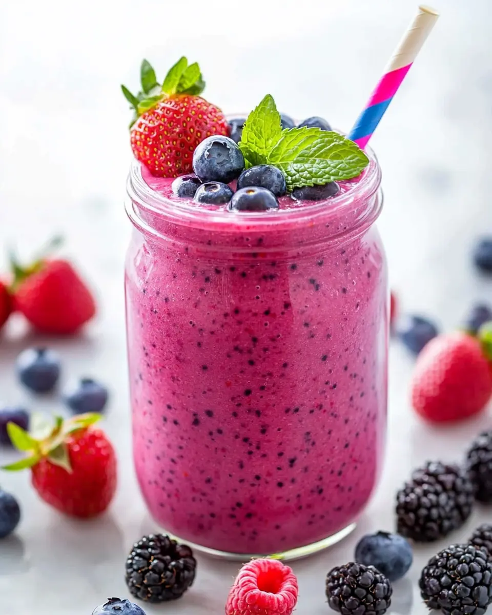 Beeren Fatburner Smoothie: Deliciously Refreshing & Slimming 5