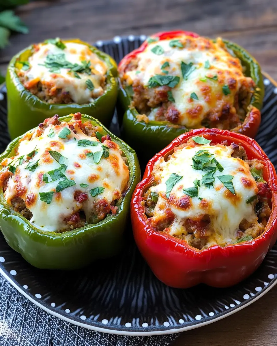 Stuffed Peppers with Italian Sausage: Easy, Flavor-Packed Delight