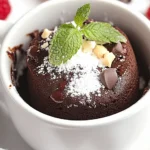 Three Ingredient Chocolate Mug Cake First Image First Image