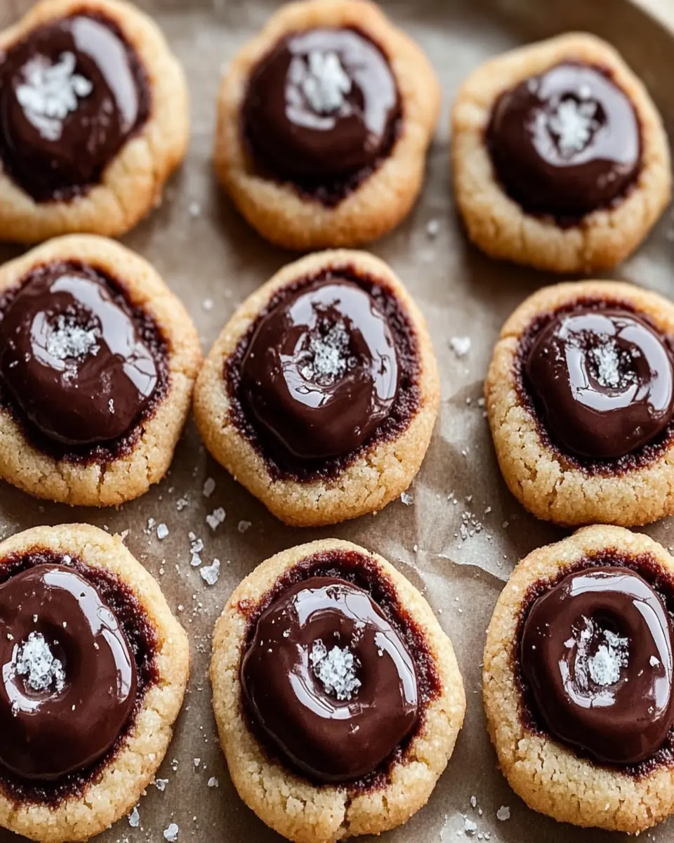 Chocolate Thumbprint Cookies Made Irresistibly Sweet and Chewy 5