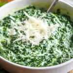 Creamed Spinach with Parmesan First Image First Image