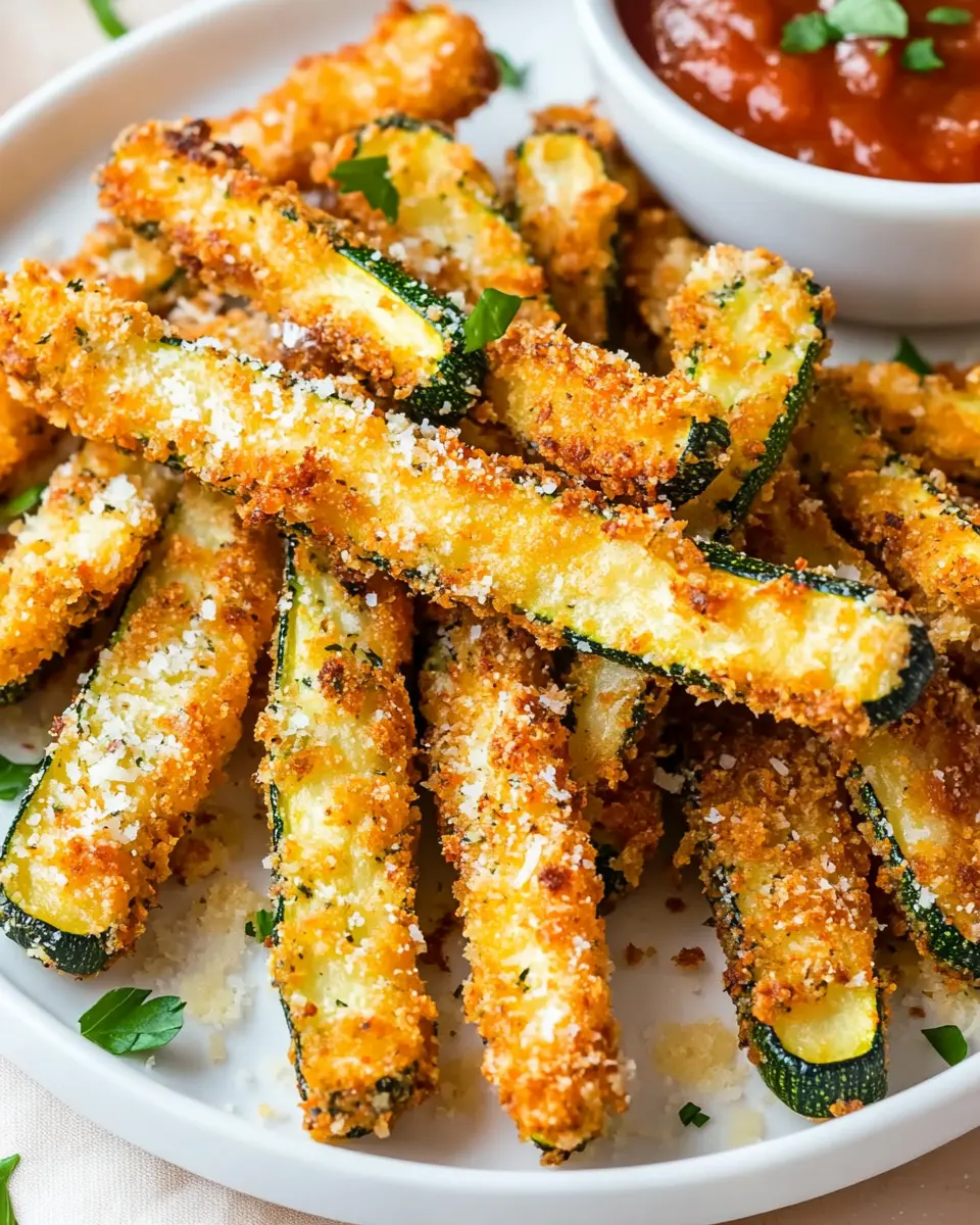 Crispy Parmesan Zucchini Fries You’ll Crave Again and Again