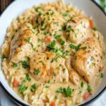One-Pot Creamy Chicken and Rice First Image First Image