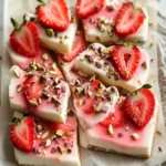 Strawberry Yogurt Heart Bark First Image First Image