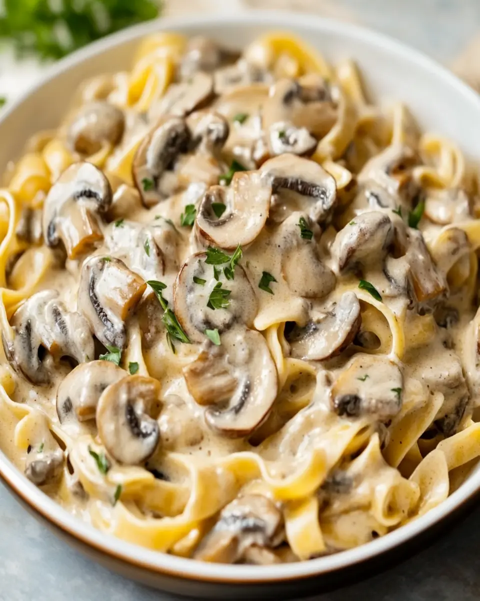 Mushroom Stroganoff: Indulgent Comfort in Every Bite