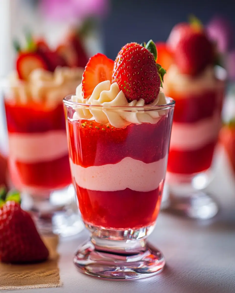 Strawberry Heart Jello Cups: The Easy, Joyful Treat You’ll Love